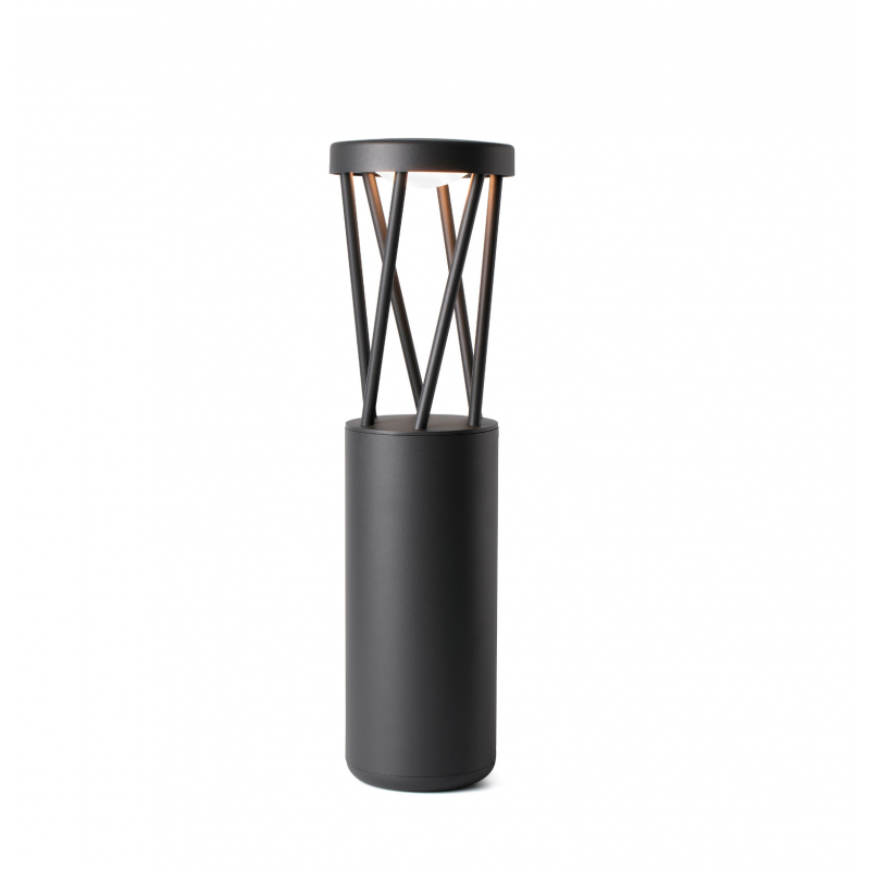 Garden lamp Twist IP65 grey
