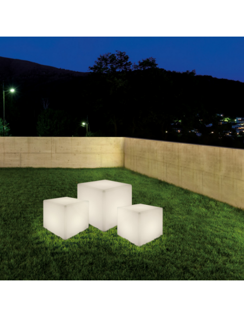 Gartenleuchte Cumulus cube M IP44